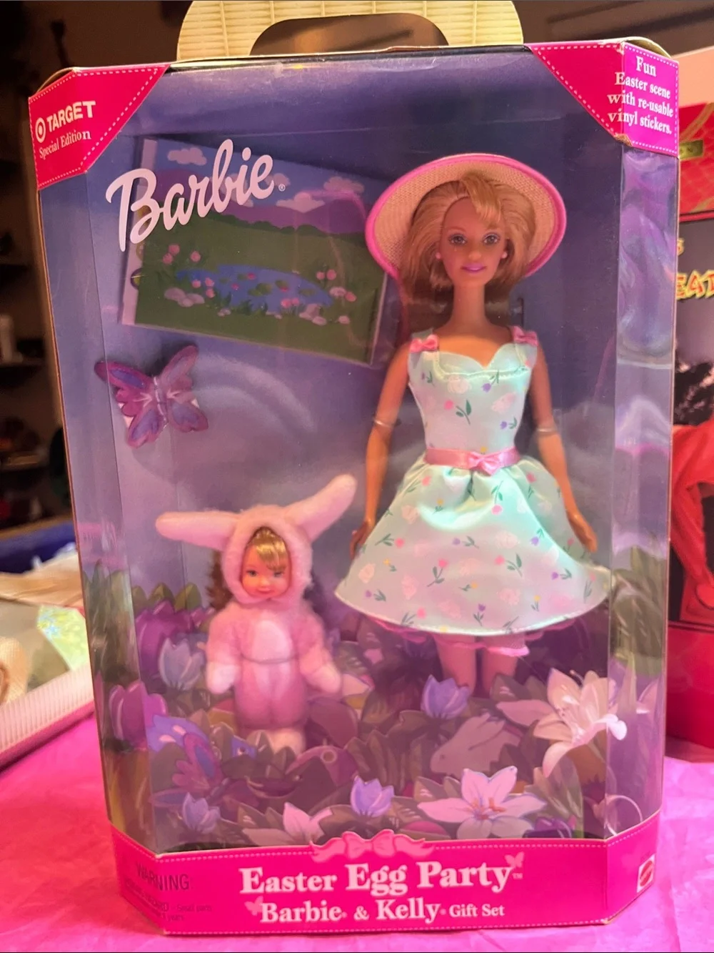 1999 Easter Egg Party Barbie & Kelly Gift Set (Target Special Edition) NRFB
